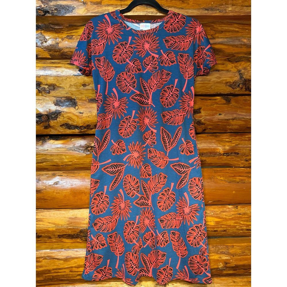 LulaRoe Palm Tree Dress Size XS